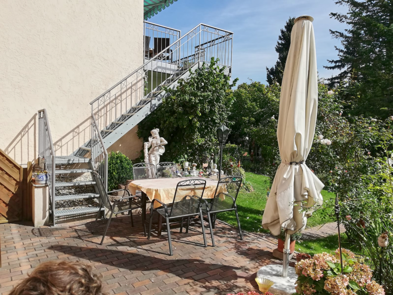 Terrasse – Ferienwohnung Helga